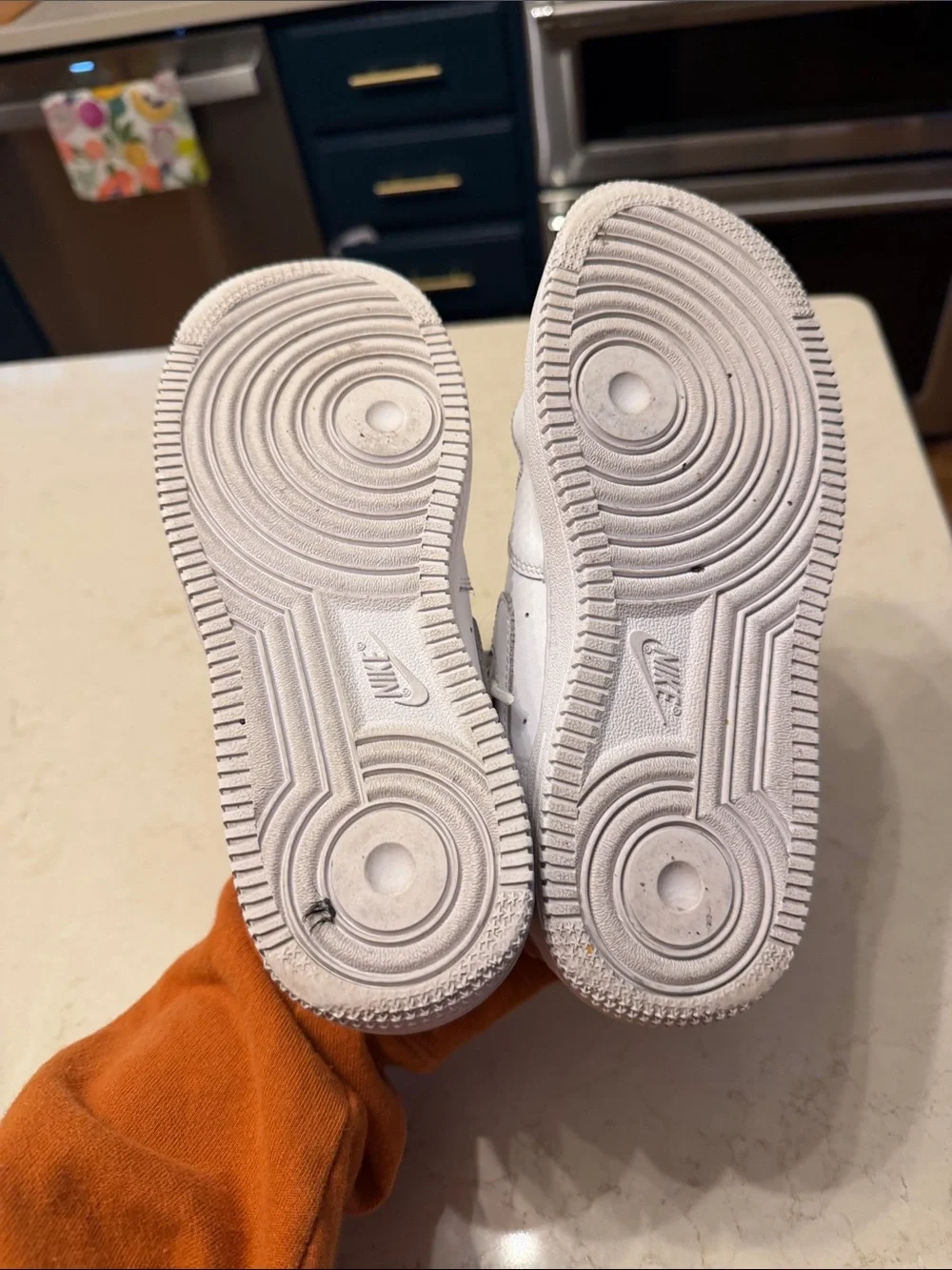 Nike White Leather Sneakers
